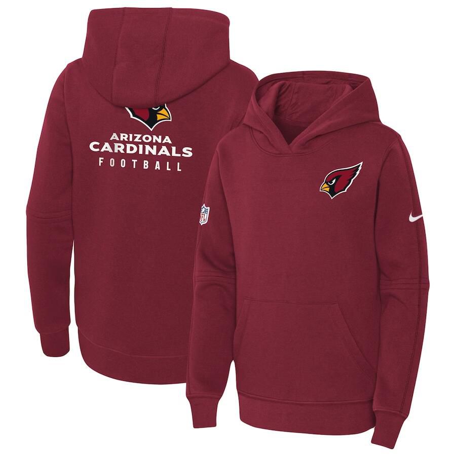 Youth 2023 NFL Arizona Cardinals red Sweatshirt style 1